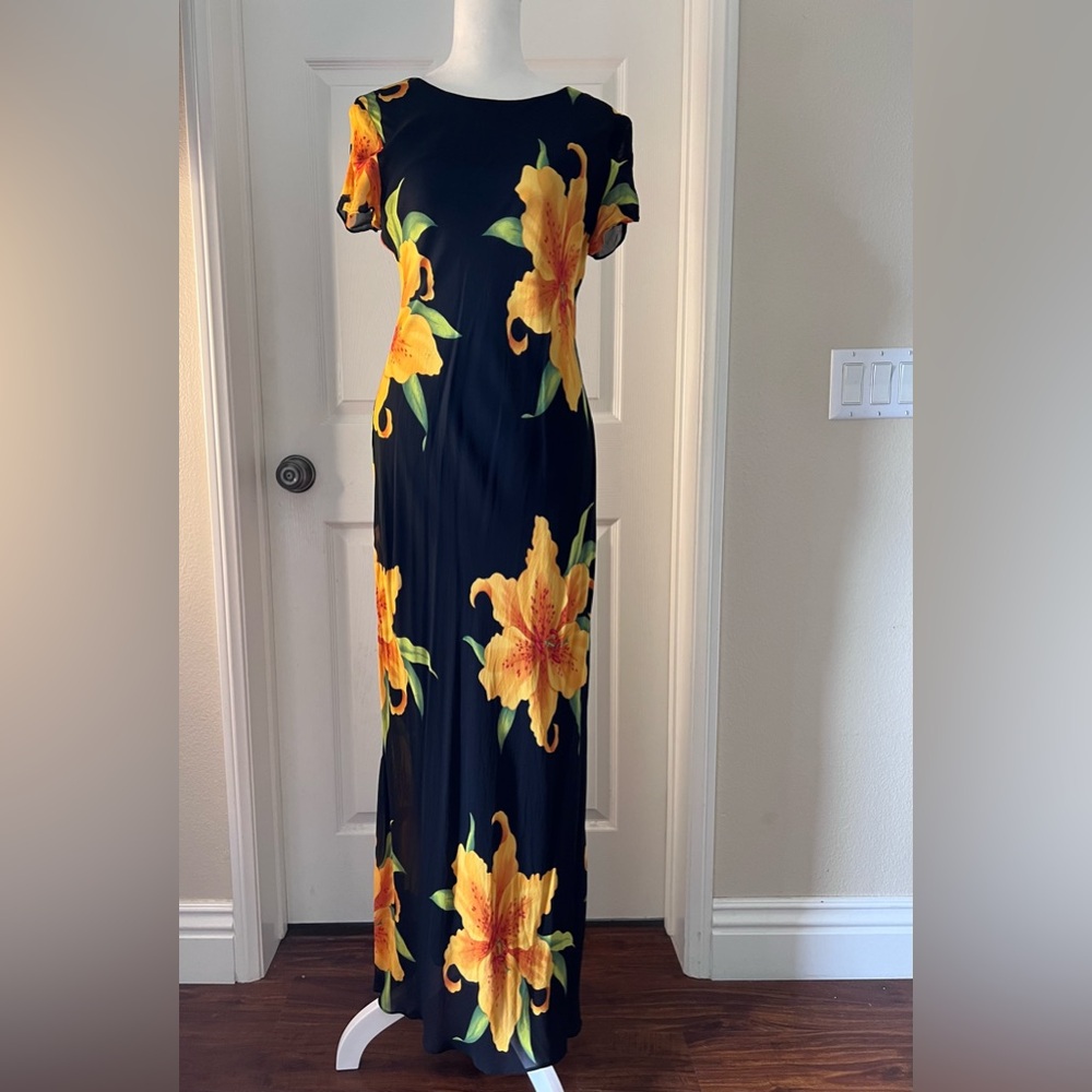 Vintage Benjamin A. Floral dress in size 8